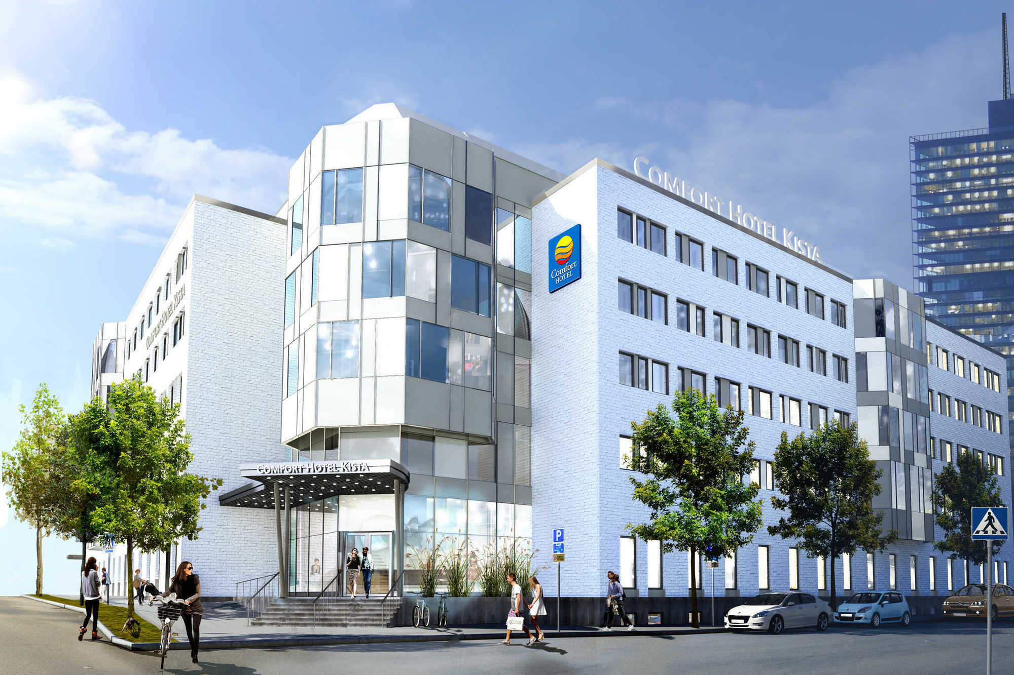 Comfort Hotel Kista Стокхолм Екстериор снимка